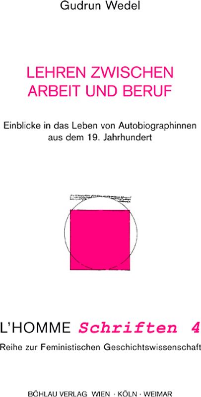 Lehren zwischen Arbeit und Beruf