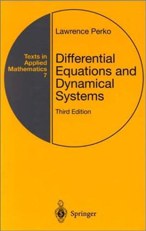 Differential Equations and Dynamical Systems