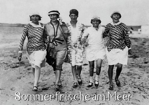 Sommerfrische am Meer (Posterbuch DIN A3 quer)