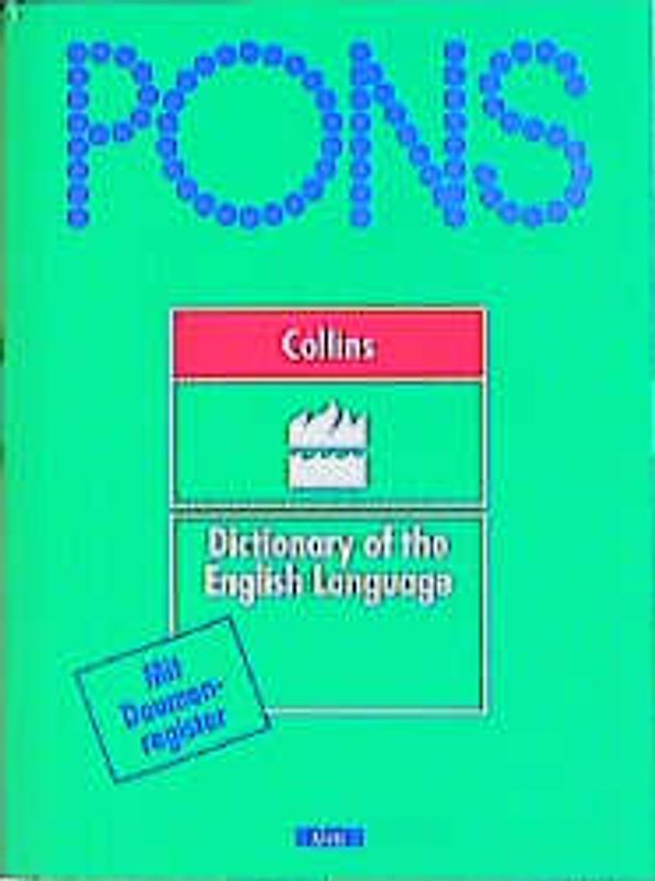 Pons Collins Dictionary of the English Language