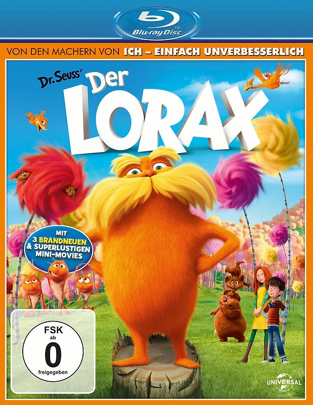 Der Lorax Blu-ray Disc