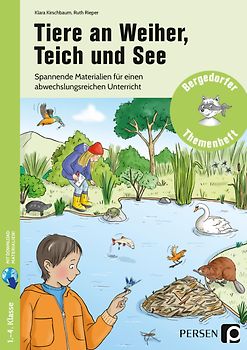 Tiere an Weiher, Teich und See