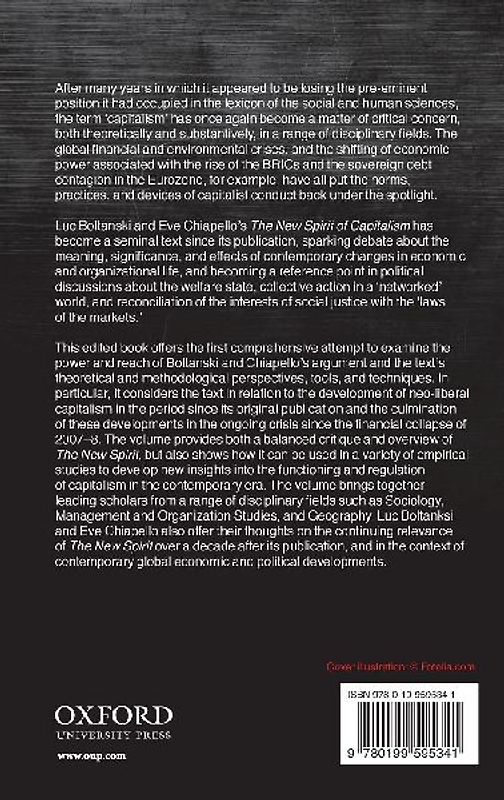 New Spirits of Capitalism?