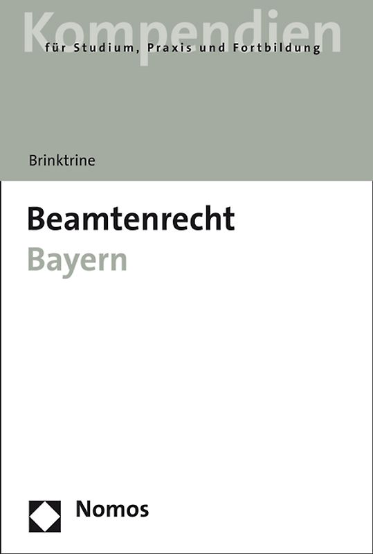 Beamtenrecht Bayern