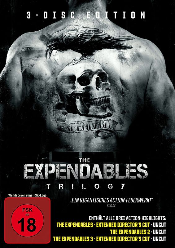 The Expendables Trilogy [3 Discs] DVD