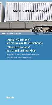 Made in Germany - als Marke und Kennzeichnung