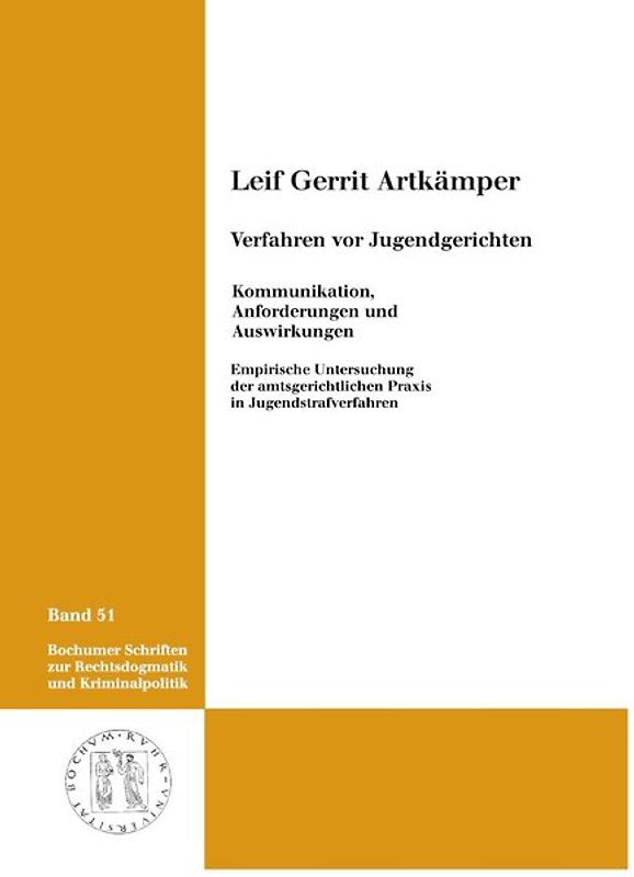 Verfahren vor Jugendgerichten