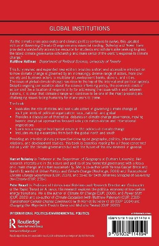 Governing Climate Change