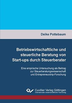 Betriebswirtschaftliche und steuerliche Beratung von Start-ups durch Steuerberater