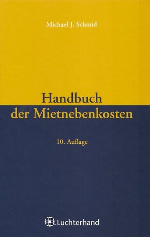 Handbuch der Mietnebenkosten