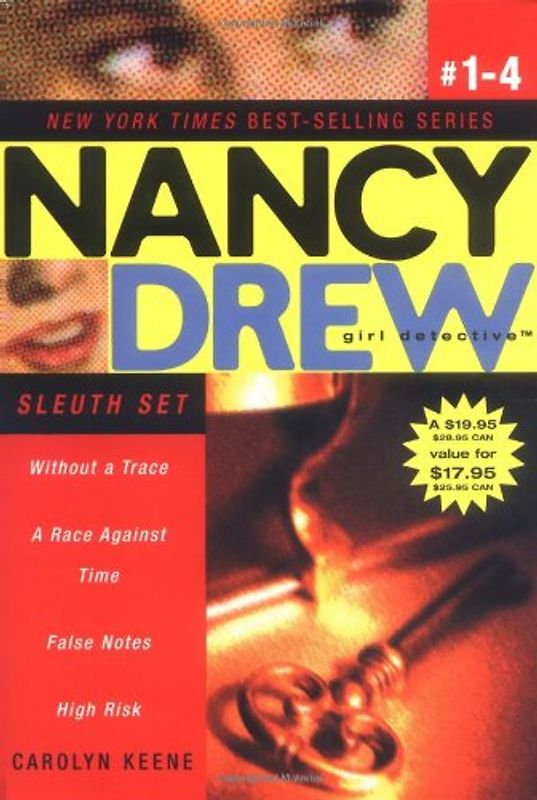Nancy Drew Girl Detective (Boxed Set): Sleuth Set: Without a Trace; A Race Against Time; False Notes; High Risk (Nancy Drew (All New), Girl Detective)