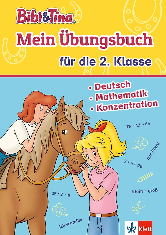 Bibi & Tina: Mein Übungsbuch für die 2. Klasse