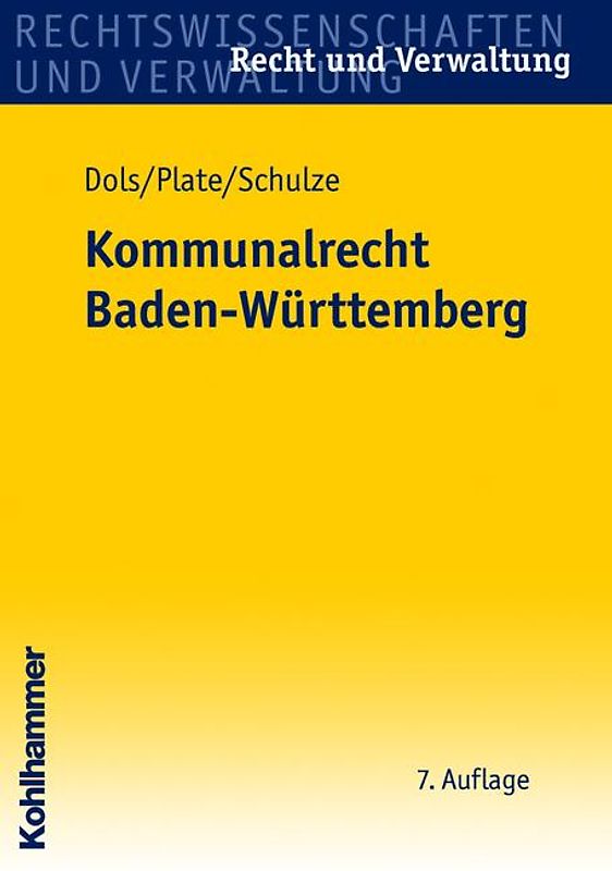 Kommunalrecht Baden-Württemberg