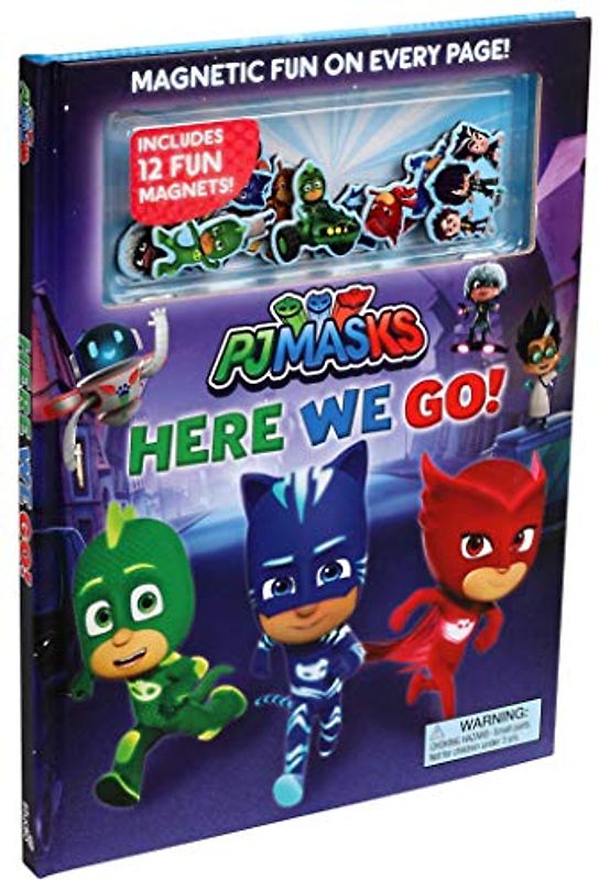 Pj Masks: Here We Go! Magnetic Hardcover
