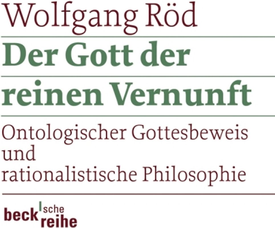 Der Gott der reinen Vernunft