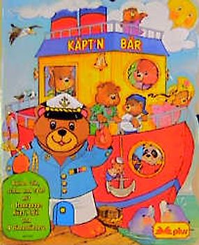 Käpt'n Bär. Spielkulisse mit Handpuppe und 4 Büchlein