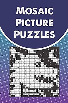 Mosaic Picture Puzzles: ...50 tricky mosaic puzzles