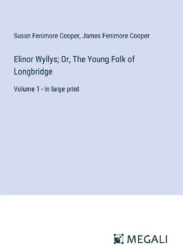 Elinor Wyllys; Or, The Young Folk of Longbridge