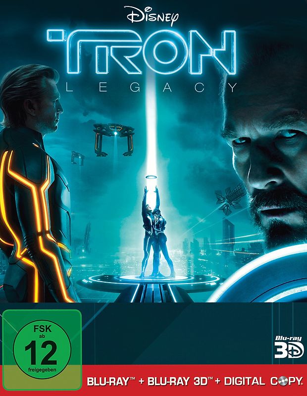TRON Legacy [Steelbook / 3D Blu-ray + 2D Blu-ray] 3D Blu-ray Disc