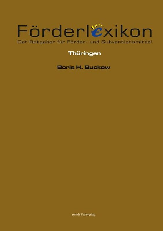 Förderlexikon – Thüringen -
