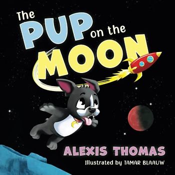The pup on the Moon