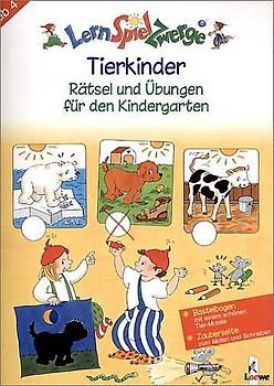 Tierkinder. Rätsel und Übungen für den Kindergarten