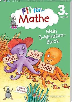 Fit für Mathe 3. Klasse. Mein 5-Minuten-Block