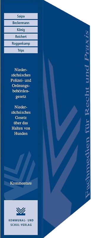 Niedersächsisches Polizei- und Ordnungsbehördengesetz / Niedersächsisches Gesetz über das Halten von Hunden