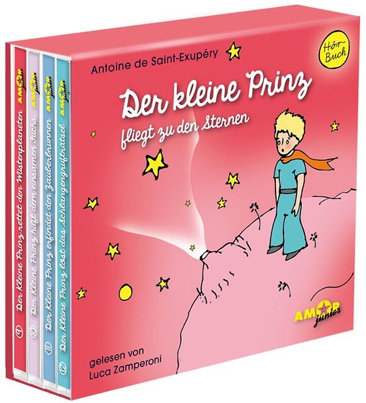 Der kleine Prinz fliegt zu den Sternen, Box III (Folgen 9 bis 12) gelesen von Luca Zamperoni