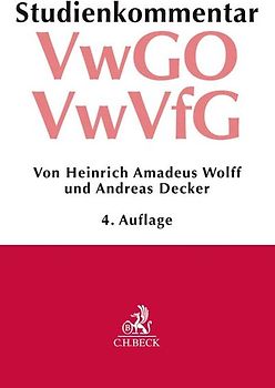 Verwaltungsgerichtsordnung (VwGO) Verwaltungsverfahrensgesetz (VwVfG)