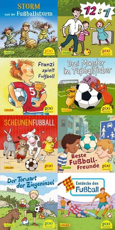Pixi-Box 267: Pixi spielt Fußball (8x8 Exemplare)