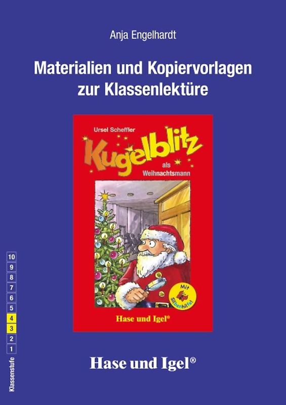 Begleitmaterial: Kugelblitz als Weihnachtsmann / Silbenhilfe