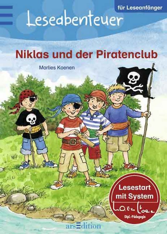 Leseabenteuer: Niklas und der Piratenclub