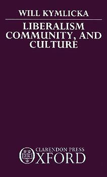 Liberalism, Community, and Culture