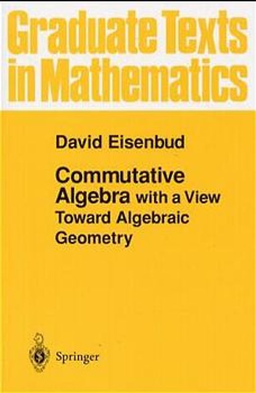 Commutative Algebra