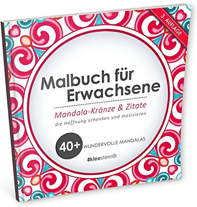 Malbuch für Erwachsene: Mandala-Kränze und Zitate, die Hoffnung schenken und motivieren