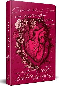 Biblia Reina Valera 1960 Letra Grande, Tapa Dura, Tamaño Manual Corazón (Rosada) / Spanish Bible Rvr 1960. Handy Size, Large Print, Hardcover, Pink
