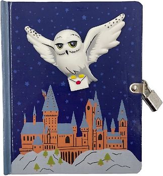 Harry Potter: Hedwig Squishy Lock & Key Diary