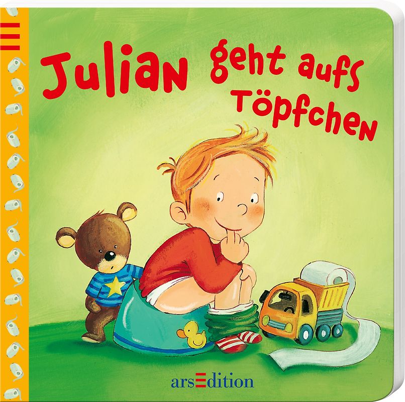 Julian geht aufs Töpfchen