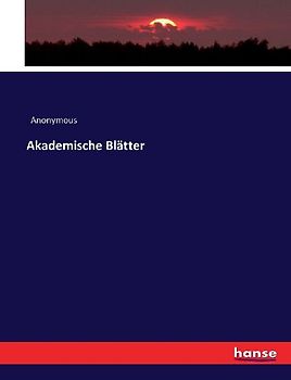 Akademische Blätter