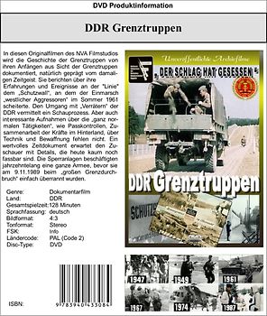 DDR - Grenztruppen - Breuer, Georg DVD