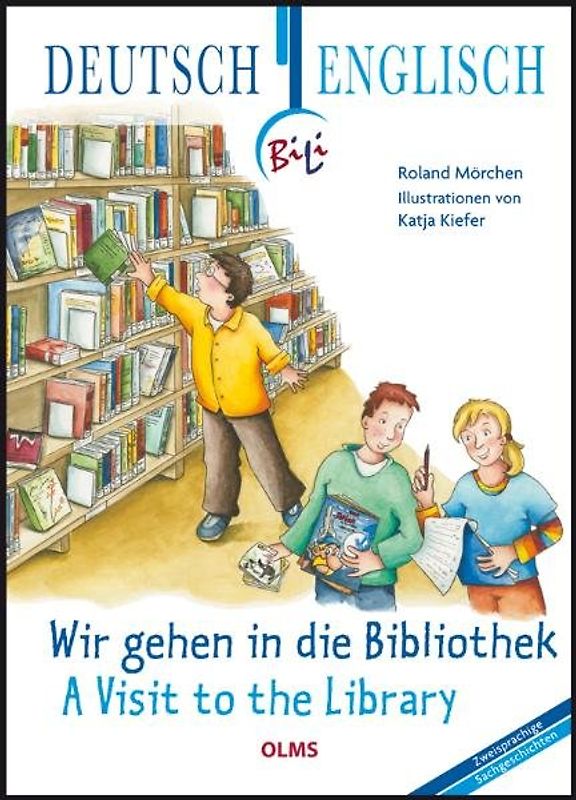 Wir gehen in die Bibliothek - A Visit to the Library