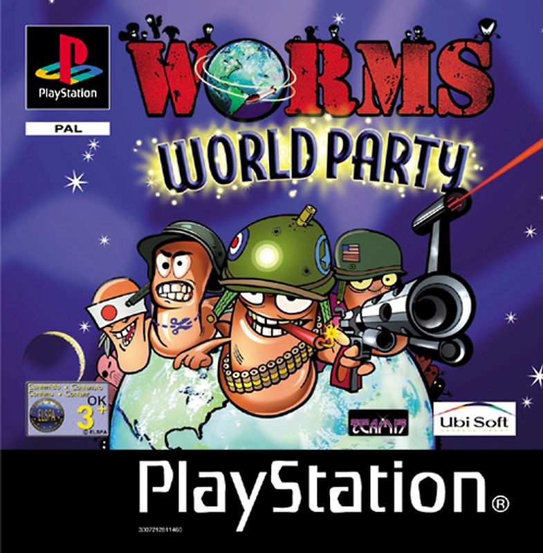 Worms World Party PlayStation 1