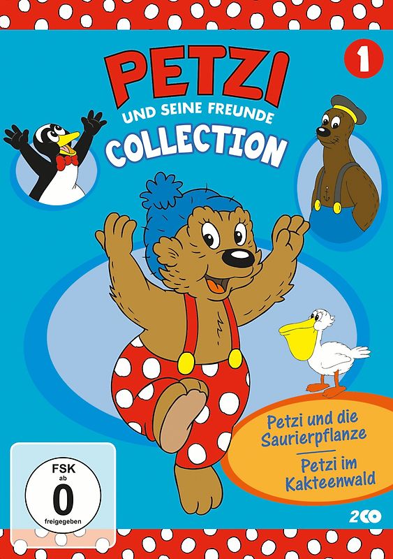 Petzi und seine Freunde Collection - Petzi und die Saurierpflanze / Petzi im Kakteenwald [2 Discs] DVD