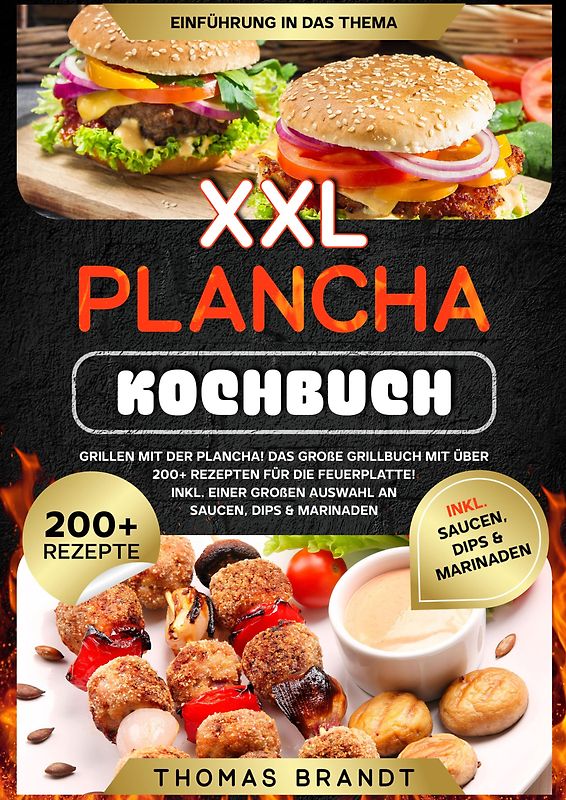 XXL Plancha Kochbuch
