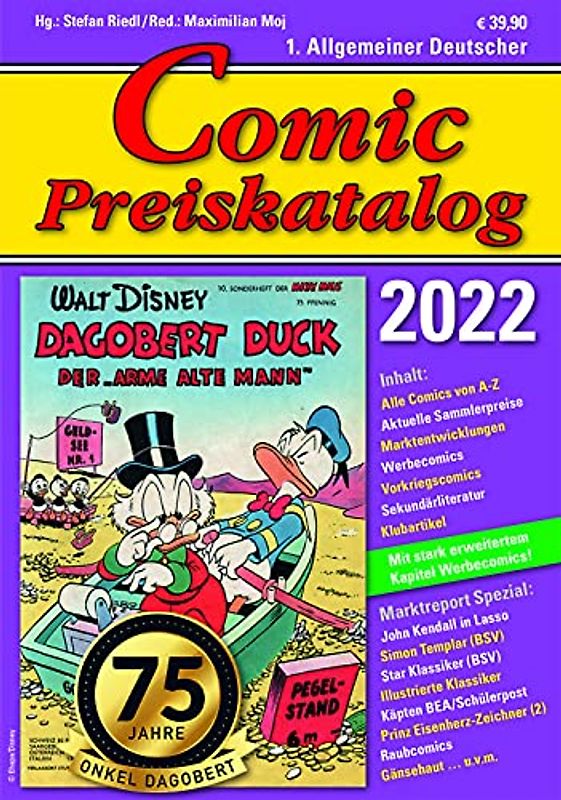 Comic Preiskatalog 2022 HC