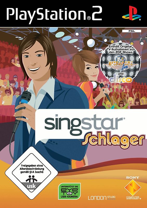 SingStar: Schlager [nur Software] PlayStation 2
