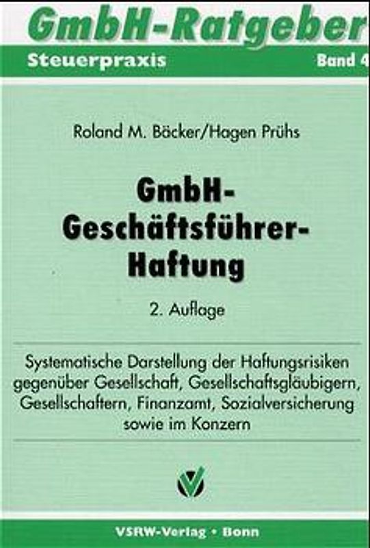 GmbH-Geschäftsführer-Haftung