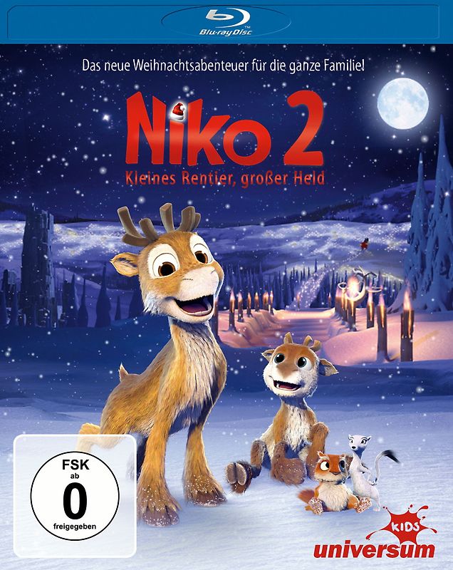 Niko 2 - Kleines Rentier, großer Held Blu-ray Disc
