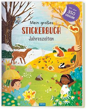 Trötsch Stickerbuch Mein großes Stickerbuch Jahreszeiten